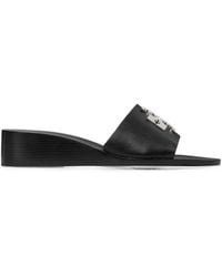 Tory Burch - Charlie Cuoio Wedge Sandals - Lyst