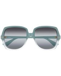 Chloé - Gradient-Effect Square-Frame Sunglasses - Lyst