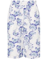 Isabel Marant - Layan Floral-print Shorts - Lyst