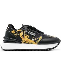 Versace - Sneakers mit Logo-Patch - Lyst