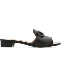 Ferragamo - Gancini Ornament Slides - Lyst