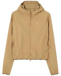 Burberry - Jas Met Nylon Capuchon - Lyst