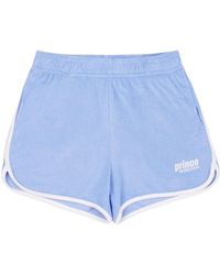 Sporty & Rich - X Prince Disco Cotton Shorts - Lyst