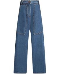 Etro - Jeans Wide Leg - Lyst