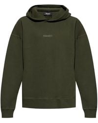 DSquared² - Logo-Print Cotton Hoodie - Lyst