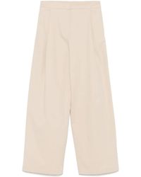 Emporio Armani - プリーツディテール パンツ - Lyst