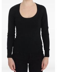 Dolce & Gabbana - Elegant Deep Crewneck Sweater - Lyst