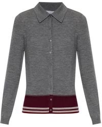 IRO - Camisa Con Botones Y Ribete A Rayas - Lyst