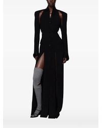SRVC Studio - Serpentine Shoulder Cut-Out Coat - Lyst