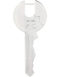 Courreges - Ohrring Mit Logo-Gravur - Lyst