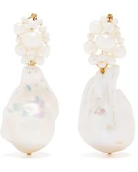Completedworks - Tra-La-La Pearl Earrings - Lyst