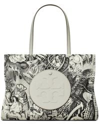 Tory Burch - Medium Ella Chain Printed Tote Bag - Lyst