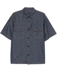 Sacai - Point-Collar Shirt - Lyst