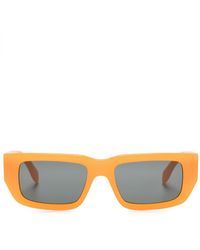 Palm Angels - Sutter Rectangle-frame Sunglasses - Lyst