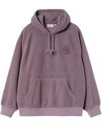 Carhartt - Helix Topographic-Logo Hoodie - Lyst