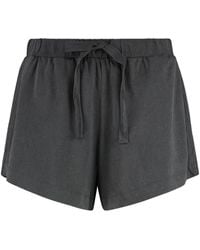 The Great - The Delta Drawstring-Waist Cotton Shorts - Lyst
