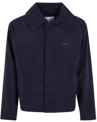 Arte' - Logo-Embroidered Zip-Up Jacket - Lyst