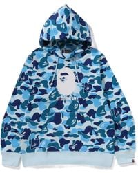 A Bathing Ape - Camouflage-Print Hoodie - Lyst