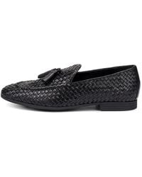 Frau - Woven Tassel Loafers - Lyst