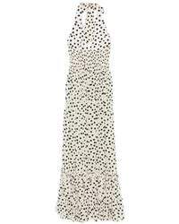 Leslie Amon - Polka-Dot Maxi Dress - Lyst