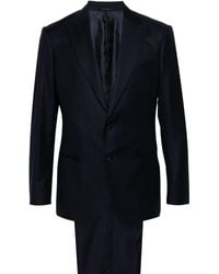 Giorgio Armani - Single-breasted Virgin-wool Suit - Lyst