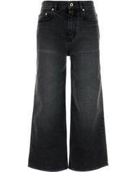 KENZO - X Futura 2000 Cropped Jeans - Lyst