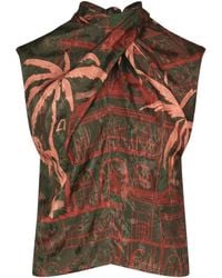 Johanna Ortiz - Top Met Print - Lyst