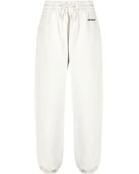 Off-White c/o Virgil Abloh - Logo-embroidered Track Pants - Lyst