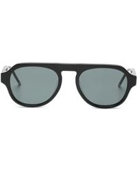 Thom Browne - Round Frame Sunglasses - Lyst