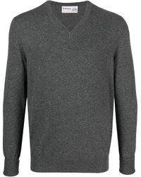 Ballantyne - V-Neck Cashmere Jumper - Lyst