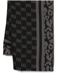 Liu Jo - Schal Mit Monogramm-Print - Lyst