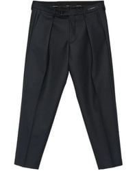 Michael Coal - Freddy Pleated Tapered Trousers - Lyst