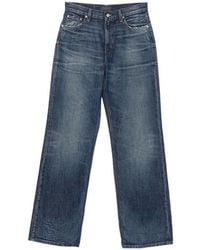 Haikure - Faded Whiskered Jeans - Lyst