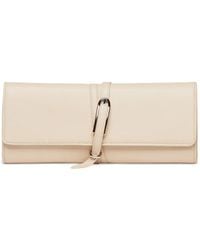 Liffner - Belted Leather Clutch Bag - Lyst