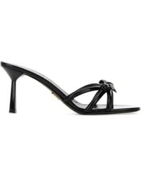Prada - Mules Aus Leder - Lyst
