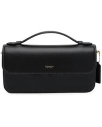 COACH - Elora Logo-Print Leather Shoulder Bag - Lyst