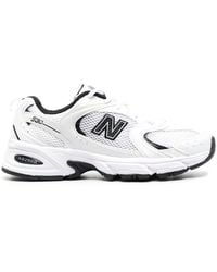 New Balance - Logo-patch Low-top Sneakers - Lyst