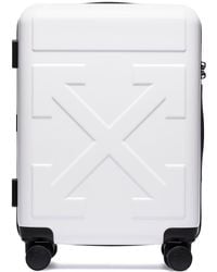 Off-White c/o Virgil Abloh Tonal Arrow Print Suitcase - White