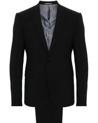Emporio Armani - Notched-lapels Single-breasted Suit - Lyst