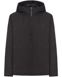 Woolrich - Hooded Zip-Up Jacket - Lyst
