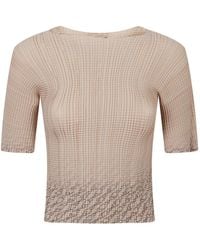 Herno - Textured Abstract-Print T-Shirt - Lyst