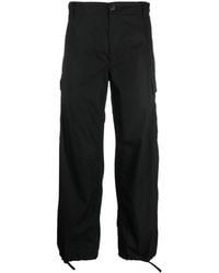 KENZO - Cotton Cargo Trousers - Lyst