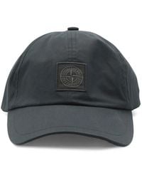 Stone Island - Ghost Collection: Baseball Cap With Compass Patch - Lyst