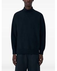 Comme des Garçons - High-Neck Ribbed Sweater - Lyst