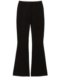 Twinset - Pantalon En Maille À Coupe Évasée - Lyst