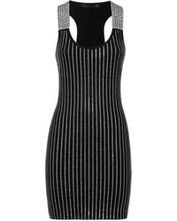 Philipp Plein - Jurk Verfraaid Met Stras - Lyst