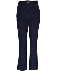 Veronica Beard - Kimra High-rise Straight-leg Jeans - Lyst