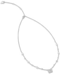 Guess - Butterfly Faux-Pearl Necklace - Lyst