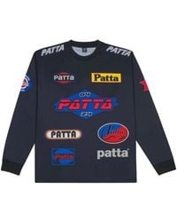 PATTA - T-Shirt Met Logodetail En Lange Mouwen - Lyst