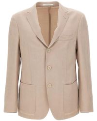 Eleventy - Buttoned Patch-Pockets Blazer - Lyst